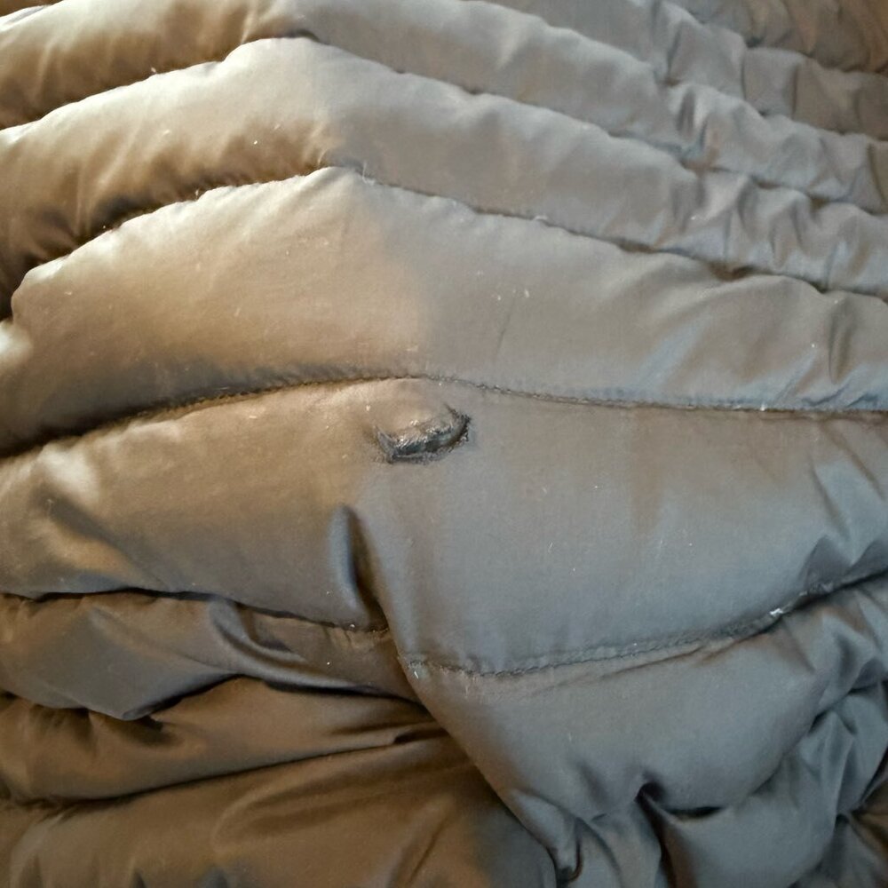 Women's Black Quilted Jacket - Picture 4 of 5